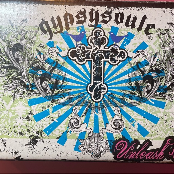 NIB Gypsy Soule Brenda Wedge Sandals s:10M SHE IS NO LONGER IN BIZ-COLLECTORS!! - Picture 11 of 15